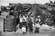 Children in Crossroads squatter camp.